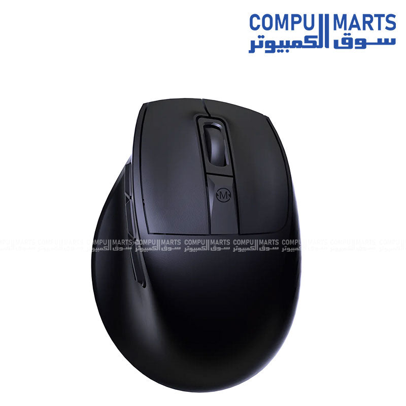 Meetion BTM660 Ergonomic Wireless Bluetooth Mouse with Wired, 2.4G and Bluetooth connectivity