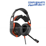 Meetion HP099 RGB Gaming Headset MT-HP099 50mm Driver Stereo 3D Surround USB Wired Gaming Headset with Noise-Canceling Mic and Steel Headband