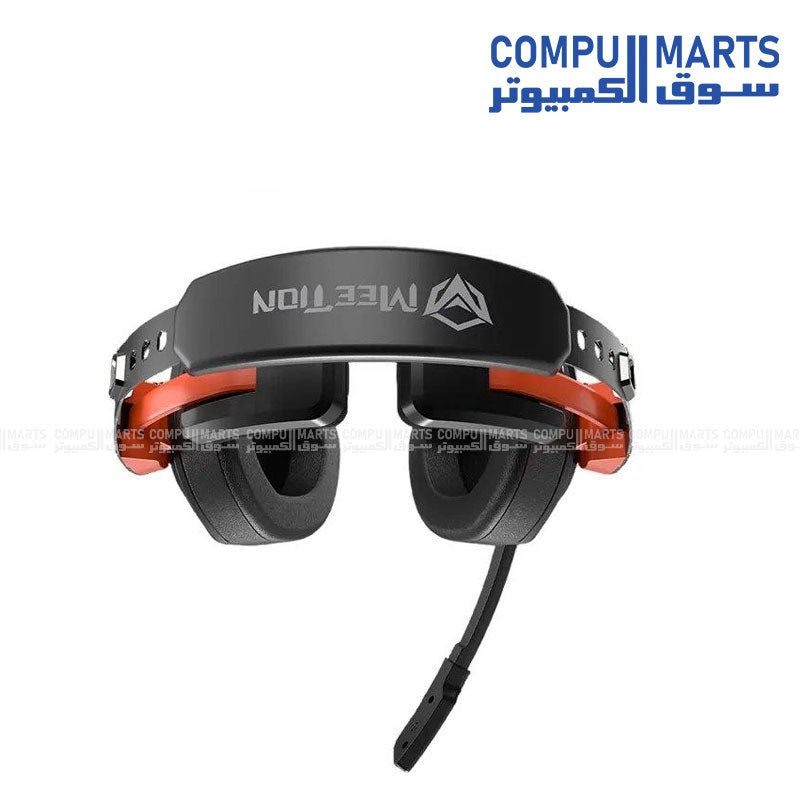 Meetion HP099 RGB Gaming Headset MT-HP099 50mm Driver Stereo 3D Surround USB Wired Gaming Headset with Noise-Canceling Mic and Steel Headband