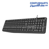 MT-K200 – keyboard – Meetion – USB waterproof silent 104 keys