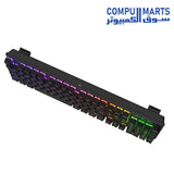 Meetion MK006 PRO RGB hot swappable Red switch mechanical keyboard with full key anti-ghosting