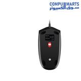 ماوس كمبيوتر بصري سلكي USB MT-M362 من Meetion - أسود