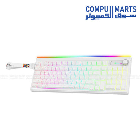 Meetion VibeKey B98 wireless gaming keyboard with USB+2.4G+BT connection and 10m working distance from Compumarts
