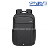 Meinaili 2507 black waterproof laptop backpack