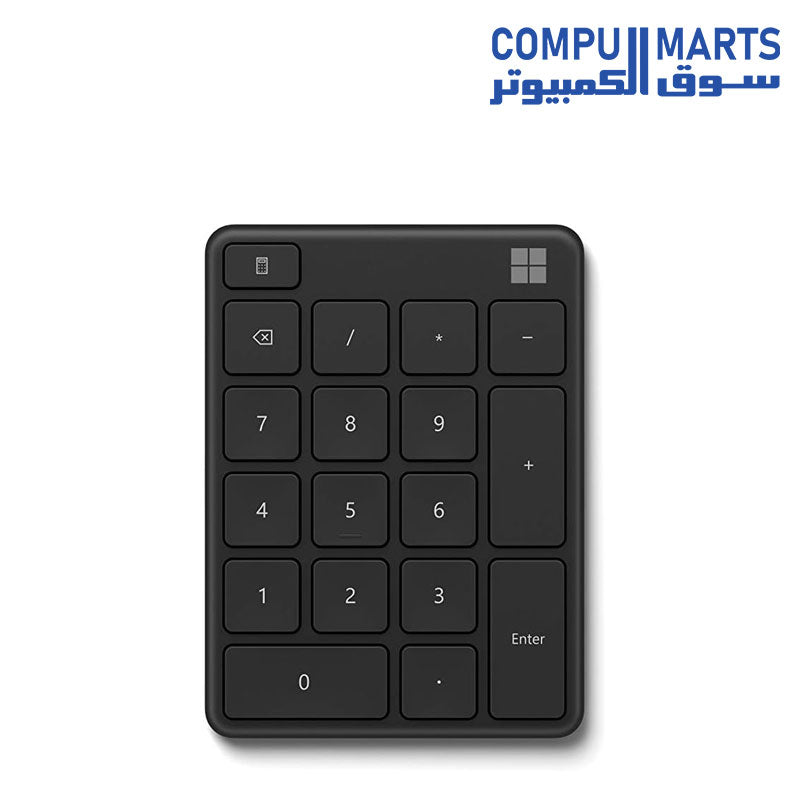 Number Pad Example Application Microsoft Number Pad - Matte Black. Standalone Number Pad for Numeric ...