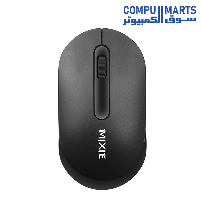 Mixie Mouse R518, Wireless, USB, 3D, Black