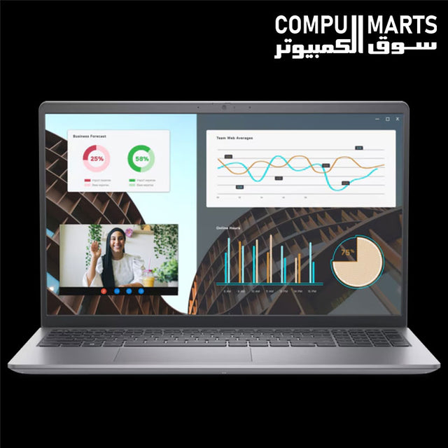 Dell Vostro 3530 laptop Core i3-1305U 8GB RAM 256GB SSD 15.6-inch FHD 120Hz Carbon Black