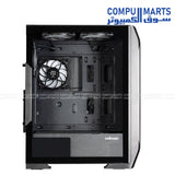 ZALMAN N7 PLUS V2 ATX Case RGB Fans Tempered Glass Front View
