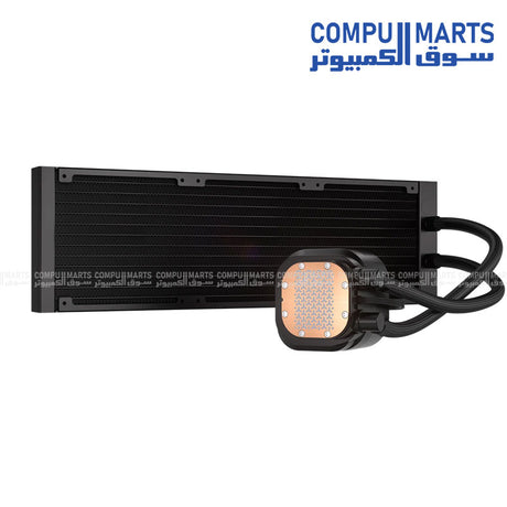 Corsair Nautilus 360 RS ARGB liquid CPU cooler 360mm White Black triple fan radiator Intel AMD compatible AIO cooling system