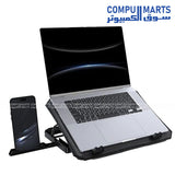 Fantech NC14 Laptop Cooling Pad with Dual Fans