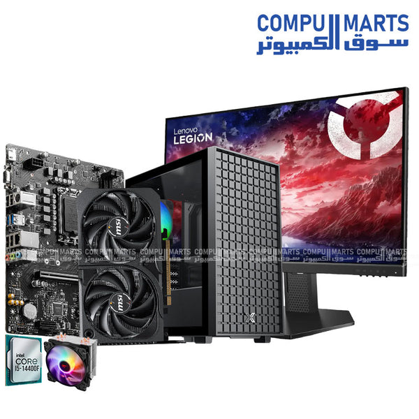 واهاوي يا واهاوي 1 - جهاز كمبيوتر للألعاب بمعالج Intel i5-12400F - بطاقة رسومات RTX 5060 EVO سعة 8 جيجابايت | ذاكرة وصول عشوائي 16 جيجابايت | قرص صلب SSD سعة 500 جيجابايت