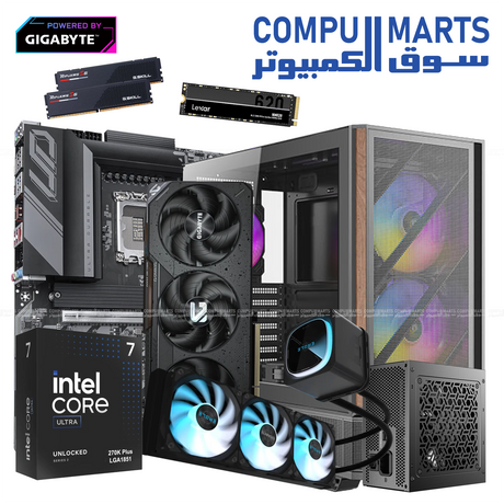 NOVA CORE V7 Gaming PC with Intel Core Ultra 7 270K Plus and GIGABYTE RX 9070 XT 16GB available in Egypt
