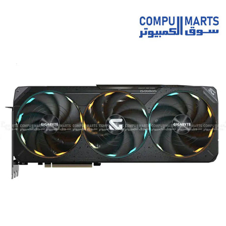 GIGABYTE GeForce RTX 5080 GAMING OC 16GB GDDR7 graphics card with triple-fan cooling, PCIe 5.0, HDMI 2.1b, and DisplayPort 2.1b support for 4K and 8K gaming PCs