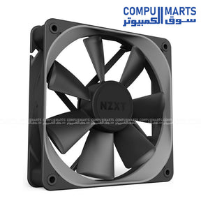 NZXT Aer P 140mm Static Pressure PWM Fan with Fluid Dynamic Bearing, 4-Pin Connector