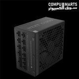 NZXT 1200W 80 Plus Gold power supply with 8 SATA connectors, 4 peripheral connectors and Zero Fan Mode under 40% load