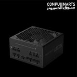 NZXT C750 Gold Core power supply featuring a 135mm FDB fan and Zero RPM Fan Mode.
