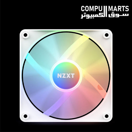 NZXT F120 RGB Core 120mm fan with 8 LEDs