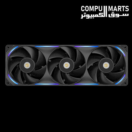 NZXT F360X RGB fan with 104.0 CFM airflow per fan