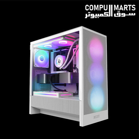 NZXT H5 Flow RGB ATX mid-tower gaming case