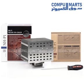 Noctua NH-P1 Passive CPU Cooler – Fanless Heatsink – 158mm Brown – Egypt