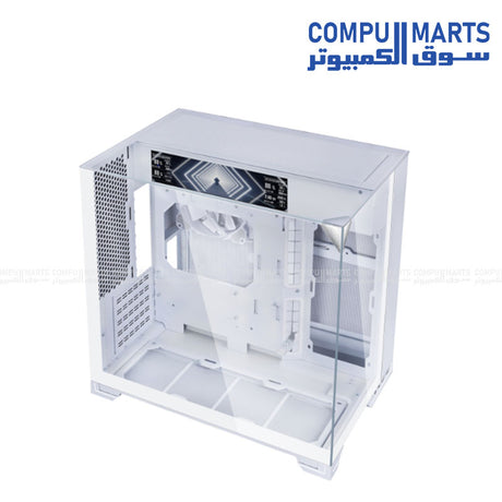 LIAN LI O11 VISION-M Digital Micro-ATX PC Case with 9.2” IPS LCD