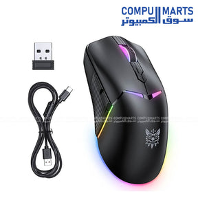 ONIKUMA CW928 Black Tri-Mode Wireless Gaming Mouse