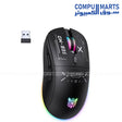 ONIKUMA CW935 2.4G Black gaming mouse with ergonomic design, 6-level DPI adjustment from 800–12800, triple-mode 2.4GHz wired and Bluetooth connectivity, and 6 programmable buttons