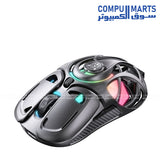 ONIKUMA DM02 grey wireless gaming mouse with optical sensor