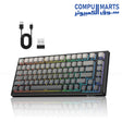 ONIKUMA G83 75% wireless mechanical keyboard with 83 keys tri-mode 2.4G Bluetooth USB-C black gray