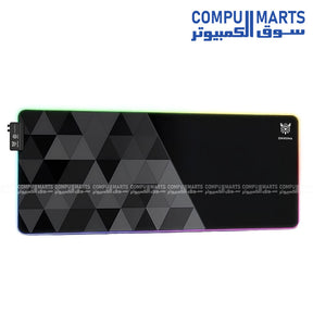 ONIKUMA -MP006 -RGB -Gaming -Mouse Pad -800×300×4mm -Black -RGB -Lighting