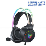 ONIKUMA X15 PRO RGB Gaming Headset with 50mm Drivers