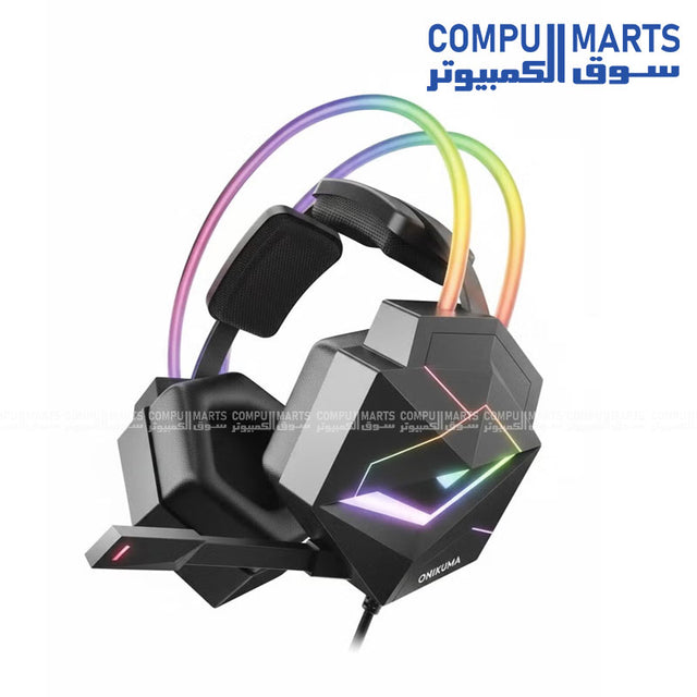 ONIKUMA X20 Pro RGB Gaming Headset with Mic 7.1 for PS4 PC Xbox Egypt