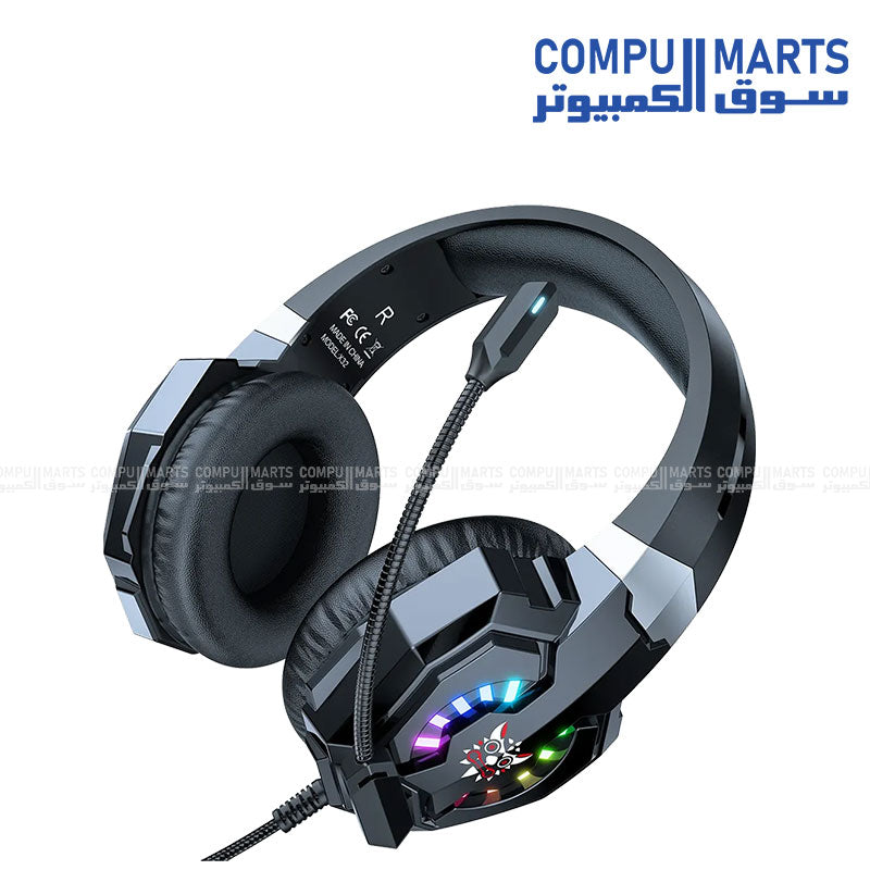 ONIKUMA X32 Wired Gaming Headset with Boom Microphone and 3.5mm CTIA Plug