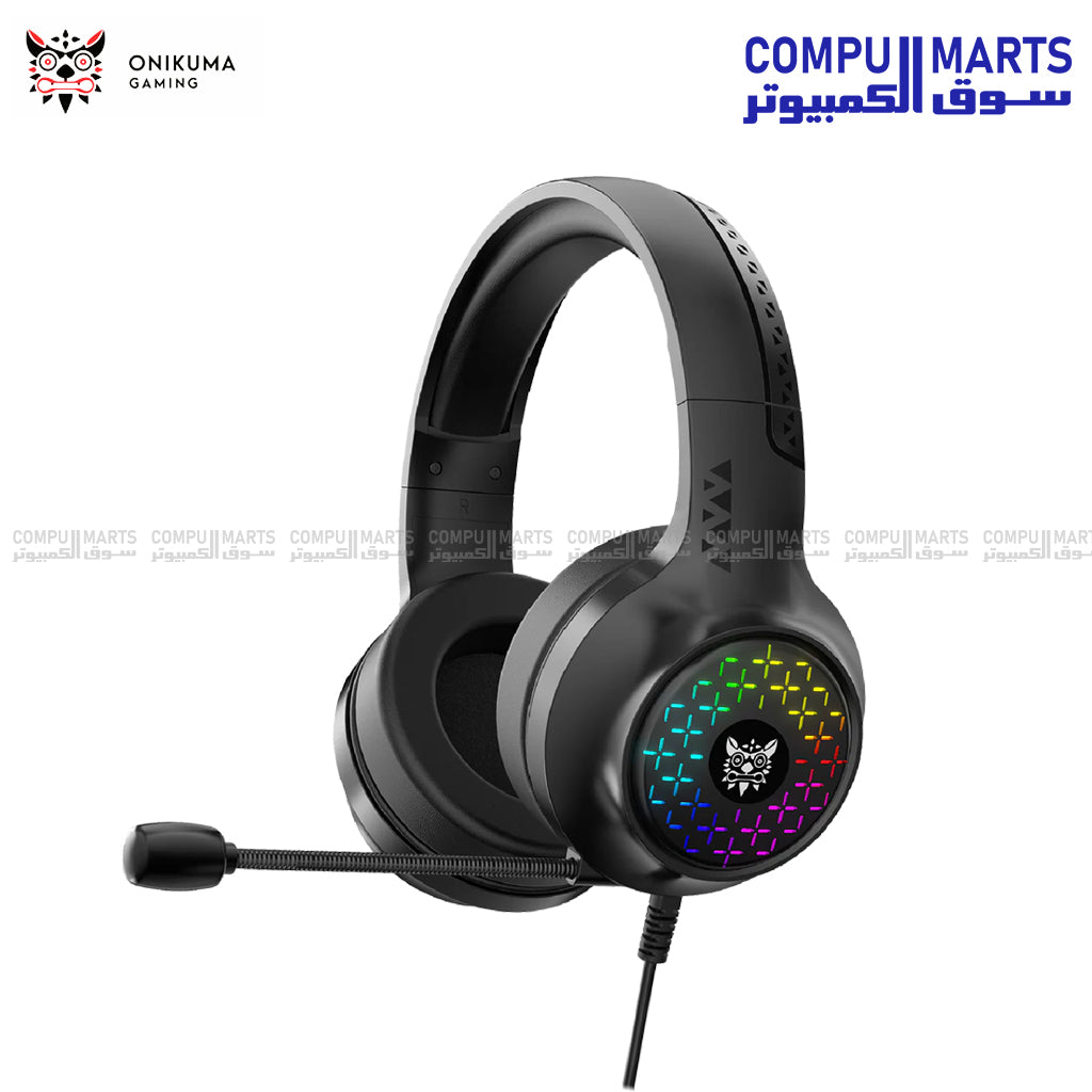 Onikuma  X7 PRO Wired Gaming Headset RGB Light Noise-canceling Headphone With Microphone for PS4 / PC/ XboxOne