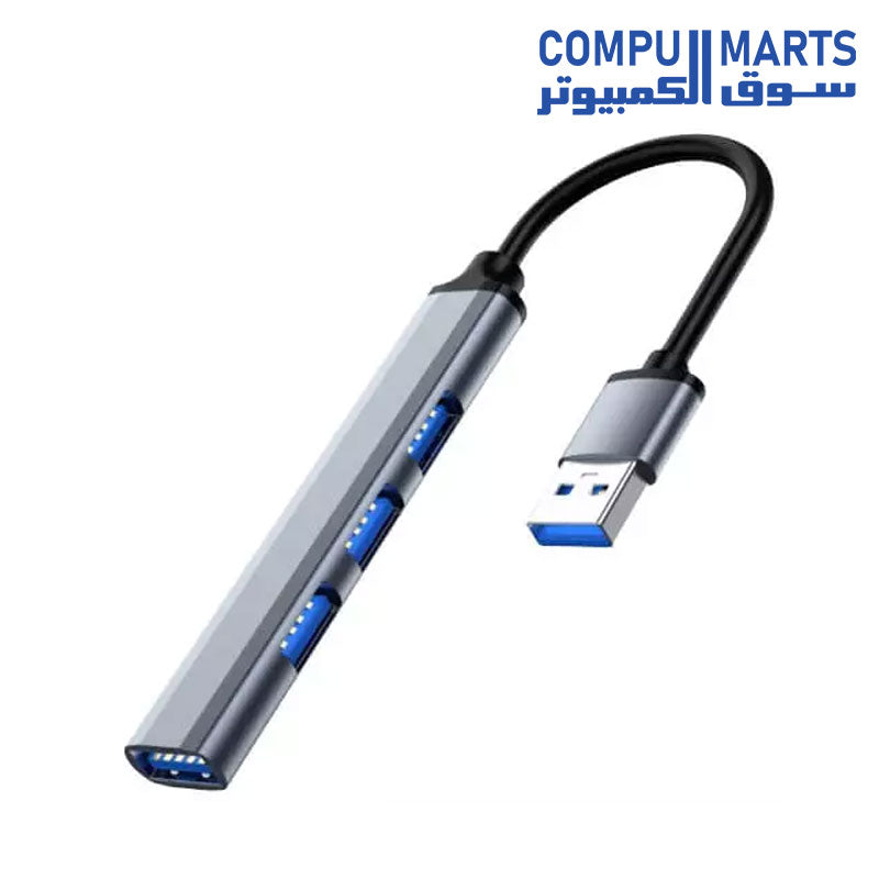 OTN-5701-Cables-Converters-ONTEN-USB-3.0-To 4-Ports-HUB 