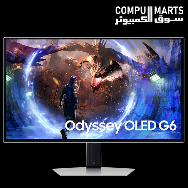 Odyssey-G6-G60SD-Monitors-SAMSUNG-OLED- 360Hz-0.03ms -FreeSync-Premium-Pro-Gaming-