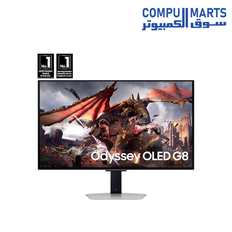SAMSUNG ODYSSEY OLED G8 G80SD 32" 4K UHD 240Hz 0.03ms OLED Gaming Monitor