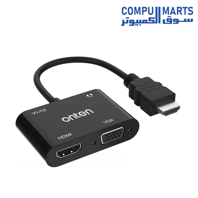 5165HV-Converter-Onten-HDMI-to-HDMI-and-VGA-with-Audio-Adpater