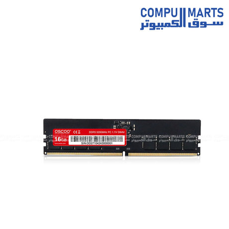 Oscoo-16GB-DDR5-5600MHz-Black-Desktop-RAM-Memory-Stick-CL36-ECC