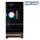 ZALMAN P40 NAMU ATX Case Tempered Glass High Airflow USB-C 360mm Radiator Support Gaming PC Egypt