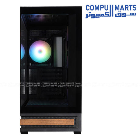 ZALMAN P40 NAMU ATX Case Tempered Glass High Airflow USB-C 360mm Radiator Support Gaming PC Egypt