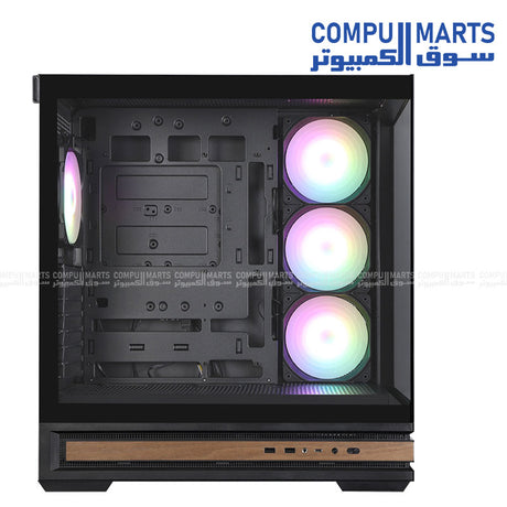 ZALMAN P40 NAMU ATX Case Tempered Glass High Airflow USB-C 360mm Radiator Support Gaming PC Egypt