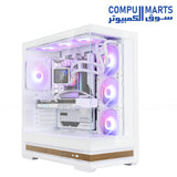 ZALMAN P40 NAMU ATX Case Tempered Glass High Airflow USB-C 360mm Radiator Support Gaming PC Egypt