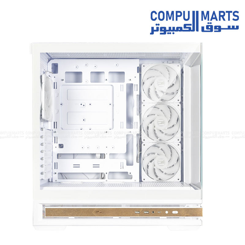 ZALMAN P40 NAMU ATX Case Tempered Glass High Airflow USB-C 360mm Radiator Support Gaming PC Egypt