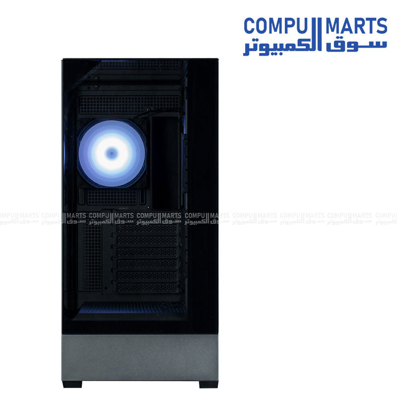 ZALMAN P40 Prism Plus Case Interior Airflow and RGB Fans
