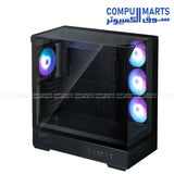 ZALMAN P40 Prism Plus USB-C Front Panel Design