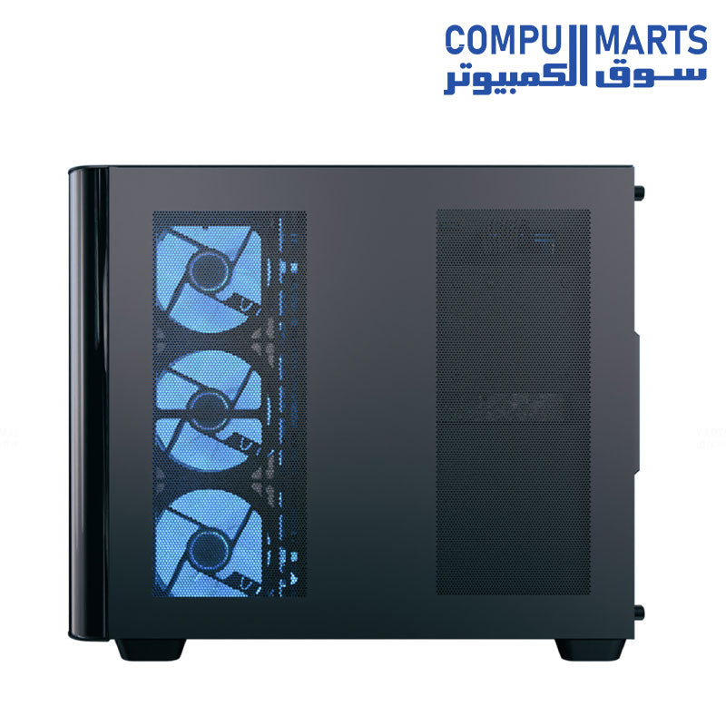 AeroCool P500C – Mid-Tower Gaming Case – ARGB Fans – Tempered Glass – ATX