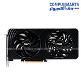 RTX 5060 Dual OC – Graphics Card – Palit – 8GB GDDR7 PCIe 5.0 High Performance Gaming GPU