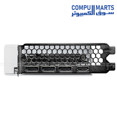 PALIT RTX 5060 Ti White OC with HDMI 2.1b and DP2.1b x 3 display outputs