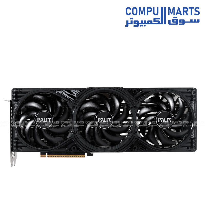 Palit GeForce RTX 5070 Ti GamingPro-S 16GB GDDR7 Graphics Card Front View
